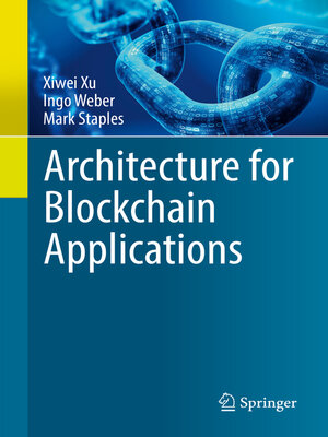 cover image of Architecture for Blockchain Applications